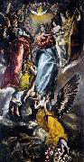 El Greco The Virgin of the Immaculate Conception oil painting on canvas